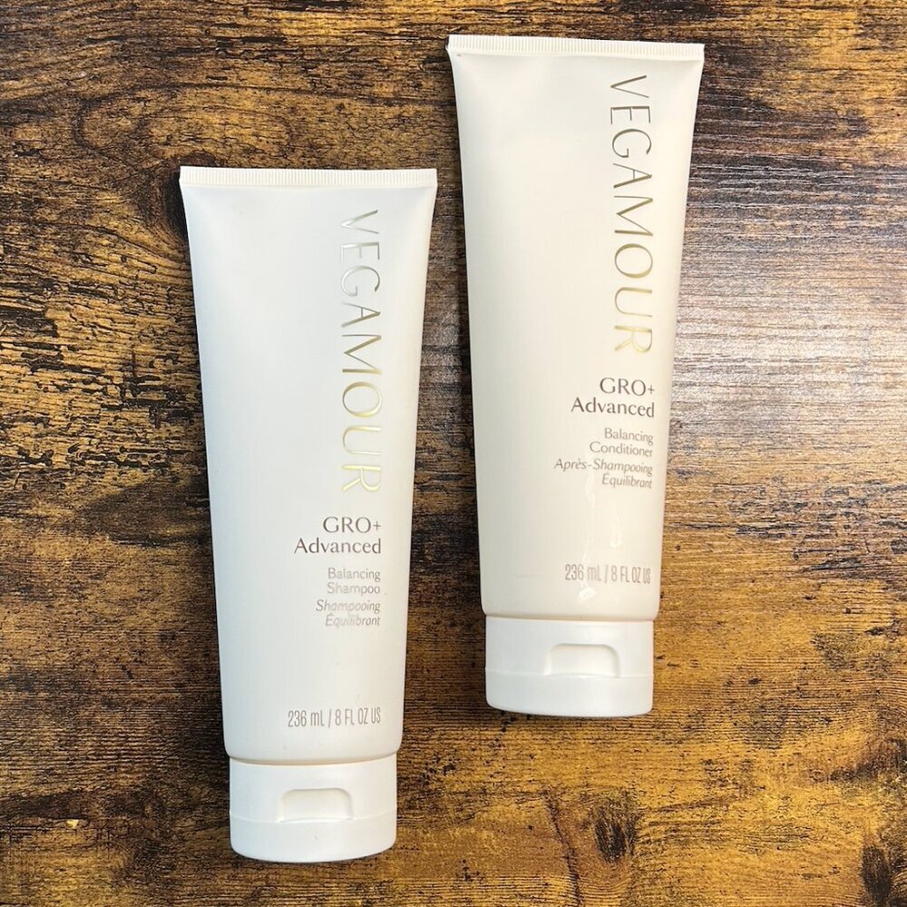 Hair Growth Bundle Vegamour GRO+ Shampoo Conditioner + Dae Leave In Set NIB - Picture 3 of 7